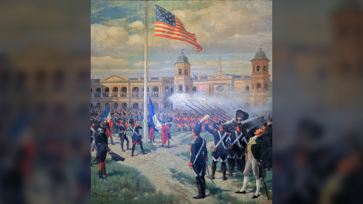     Фото: Wikipedia.org Союзники Франции продали США Луизиану всего по три цента за акр, что стало началом захвата земель у индейцев и формированием центральной части страны