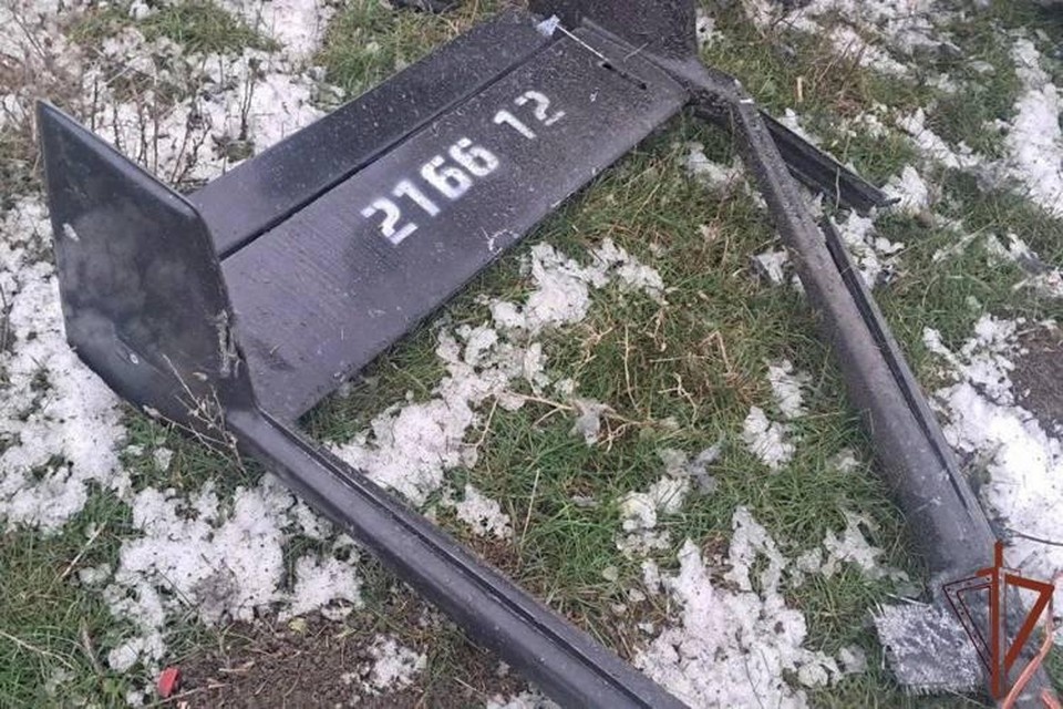    В регионе сбили беспилотники противника. Фото - тг-канал Евгения Балицкого