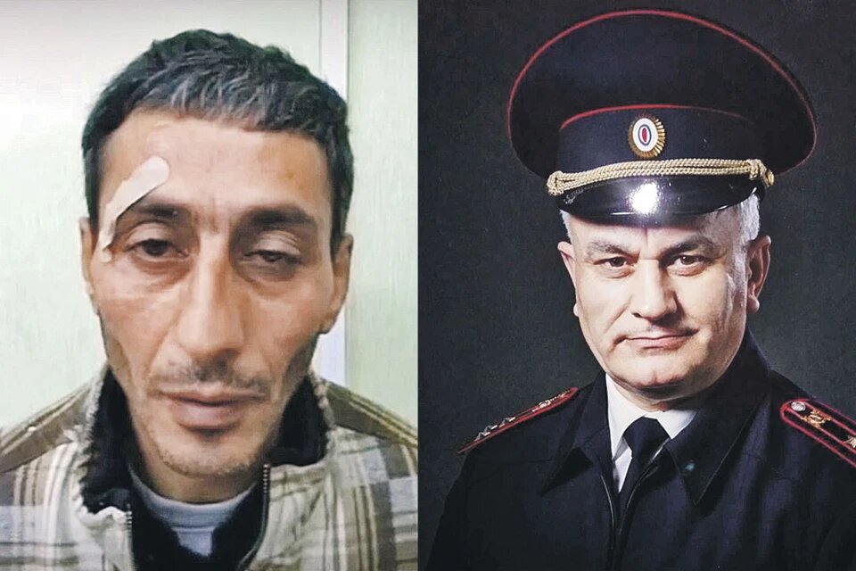 Зохраба Гасымова (слева) в следствии называют лидером банды. Его приятель полковник Тагир Аббасов за участие в махинациях с московскими квартирами получил 7 лет колонии. Фото: youtube.com, Ok.ru