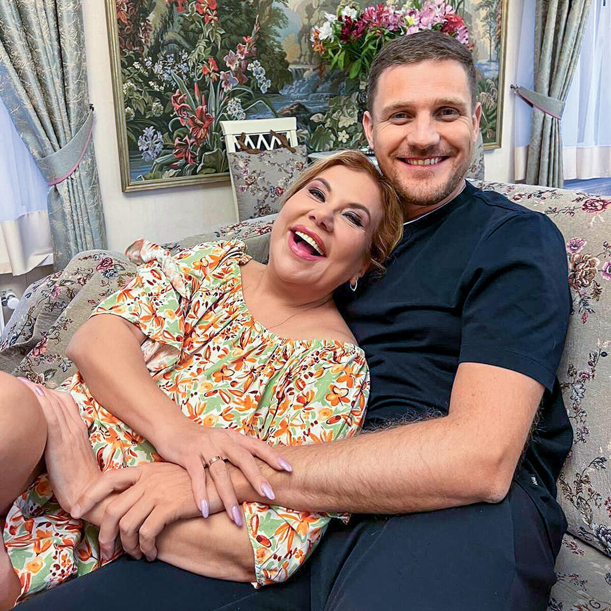    Марина Федункив с мужем Стефано Маджи из личного архива Марины Федункив