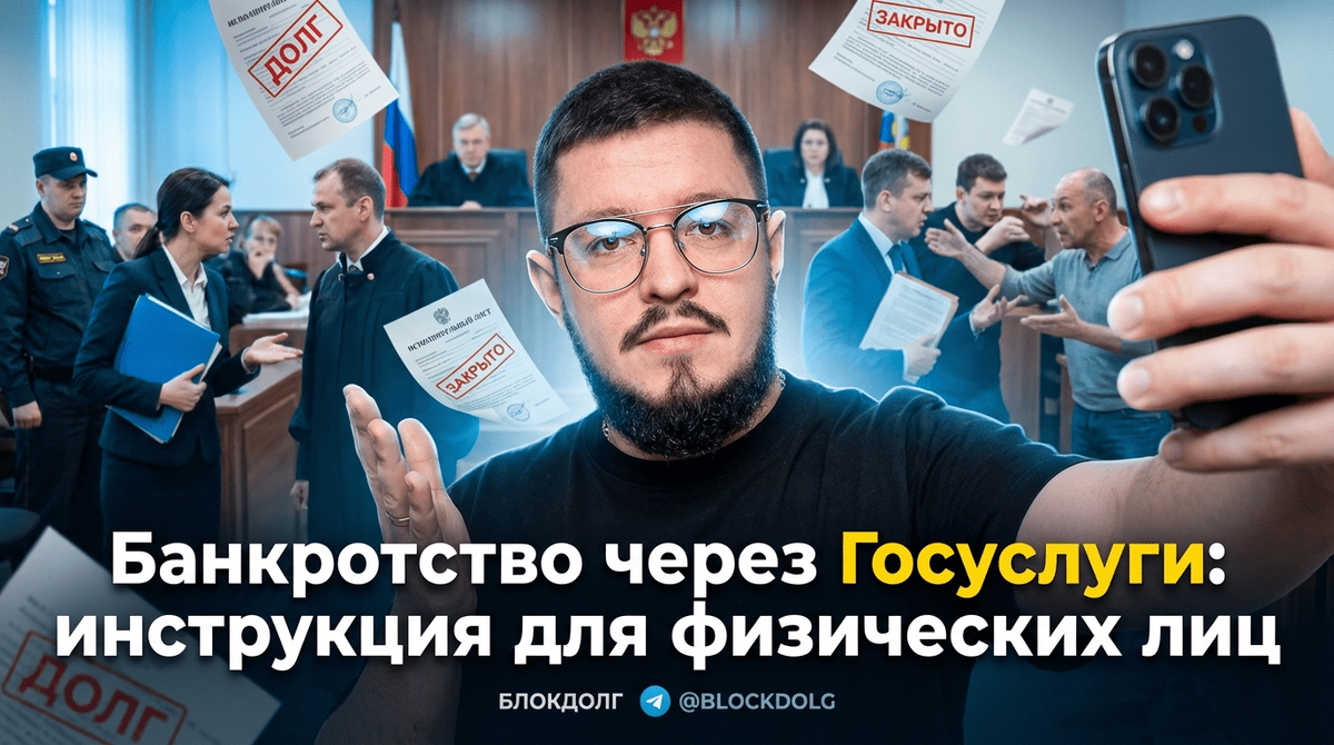    Пошаговая инструкция по оформлению внесудебного банкротства Максим