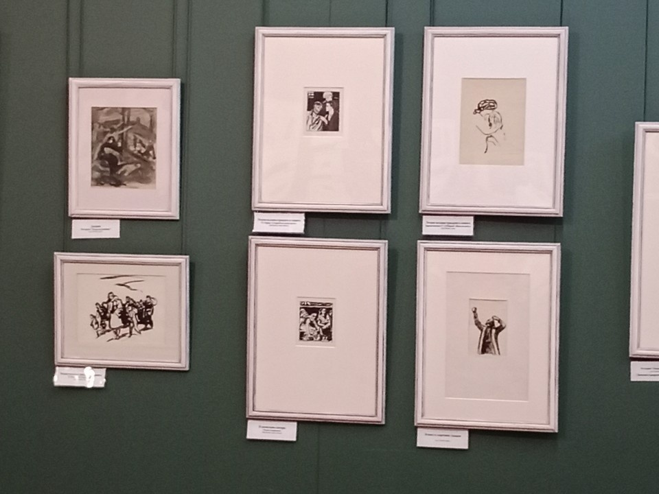    Многие из представленных работ были написаны в годы Великой Отечественной войны Светлана ВОЛКОВА