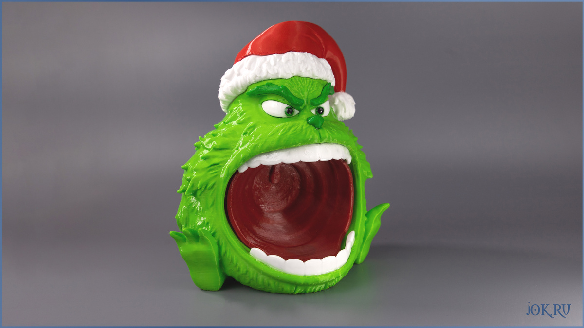 фигурка Гринча в костюме Санты; Joker-Studio