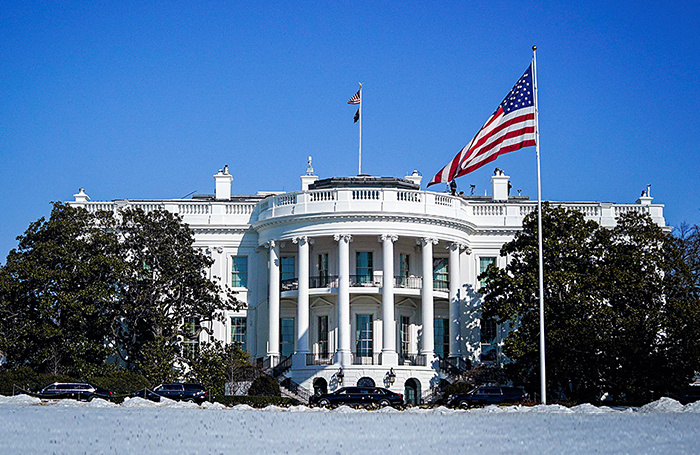    Белый дом. США.REUTERS/Al Drago