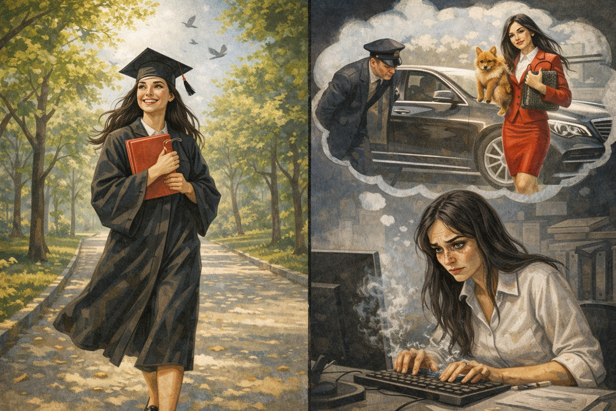 Мечты и реальность спустя 5 лет после получения диплома 