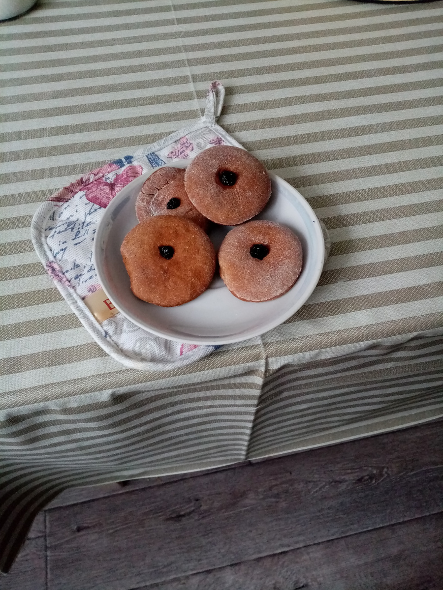 Печенье из ржаной муки .