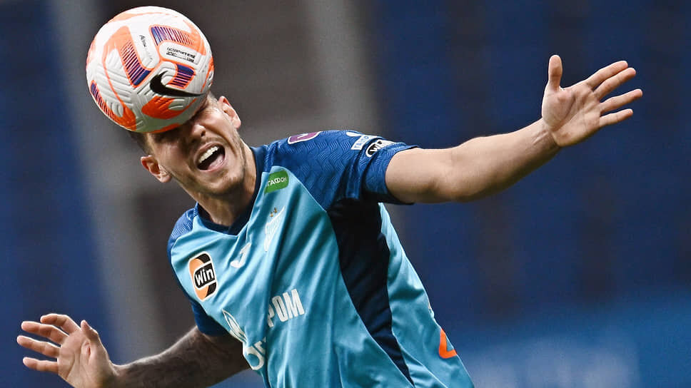 Игрок команды «Зенит» Нино.📷Фото: Иван Водопьянов / Коммерсантъ