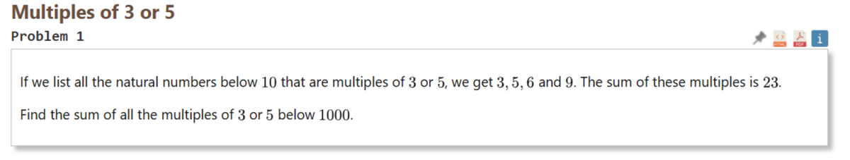 Условие задачи на https://projecteuler.net