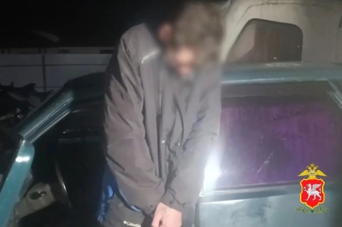    В Крыму пьяный мужчина без водительских прав устроил аварию