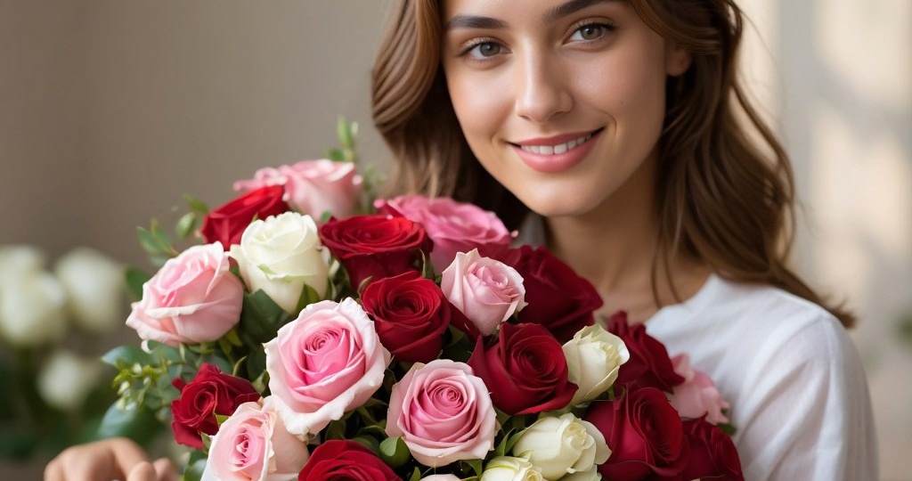 Розы в коробке: скромность, говорящая громче слов