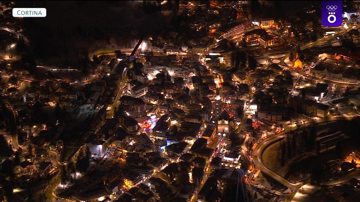 Панорама Кортина д'Альпеццо. 