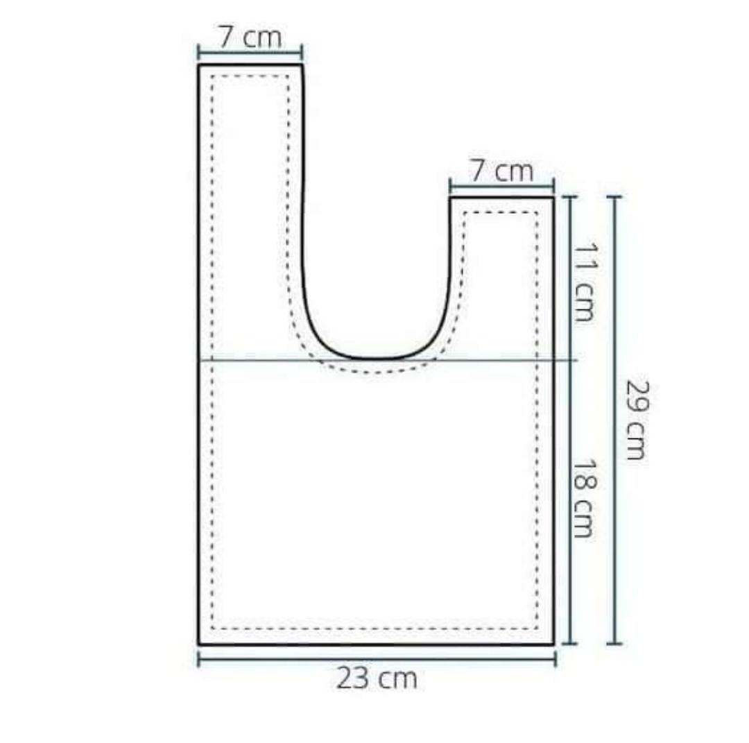 Схема вязания сумки узел