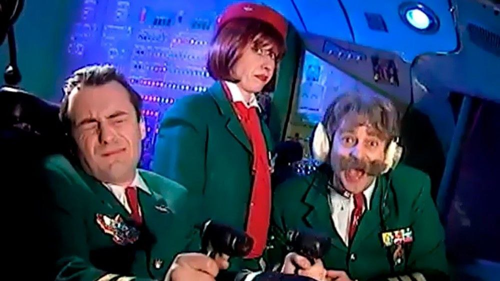 Пилоты самолёта Бройлер 747 из Маски-шоу