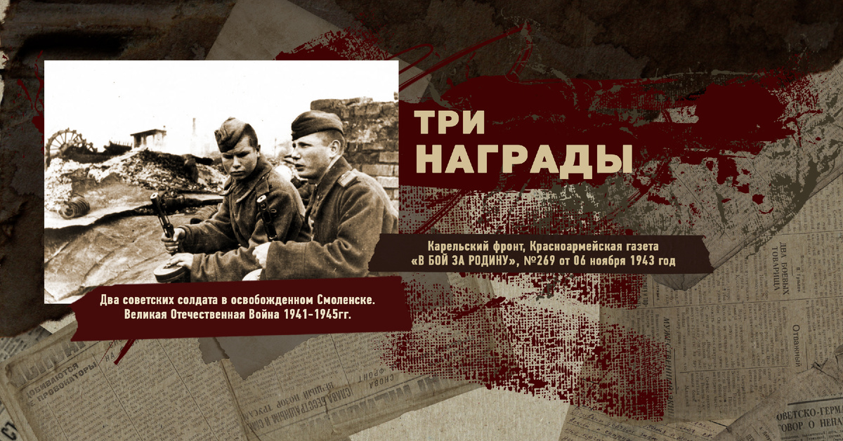 Великая Отечественная Война 1941-1945, Карельский фронт, Строки фронтовые, РУДН ПОИСК