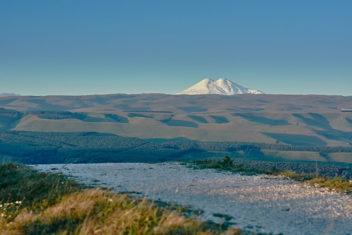 Вид с горы Малое Седло