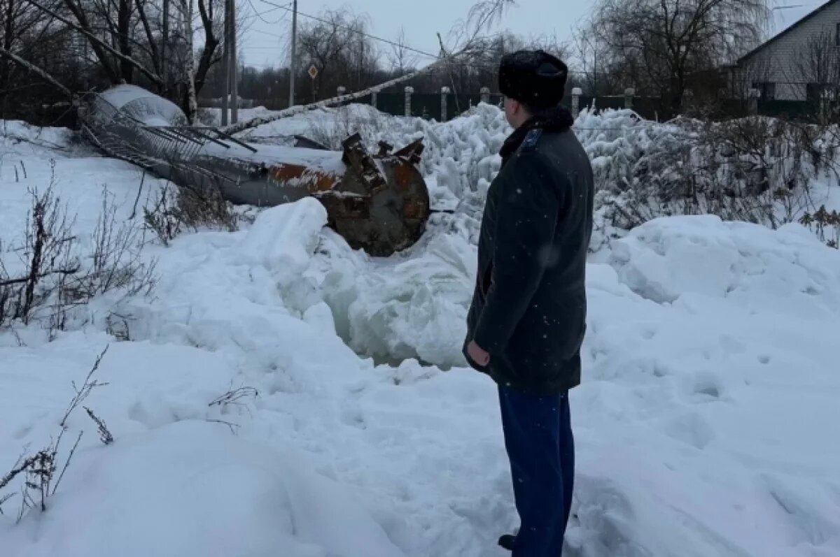   Прокуратура начала проверку из-за рухнувшей водонапорной башни под Калугой