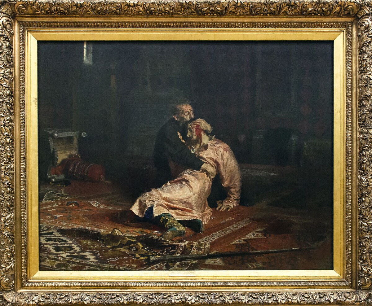 «Иван Грозный и сын его Иван» И. Е. Репина (1885)