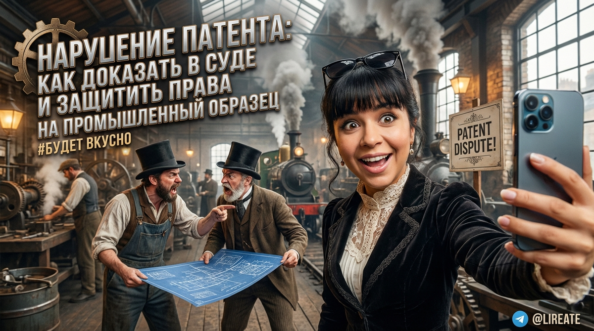    Как доказать в суде нарушение патента Лирейт