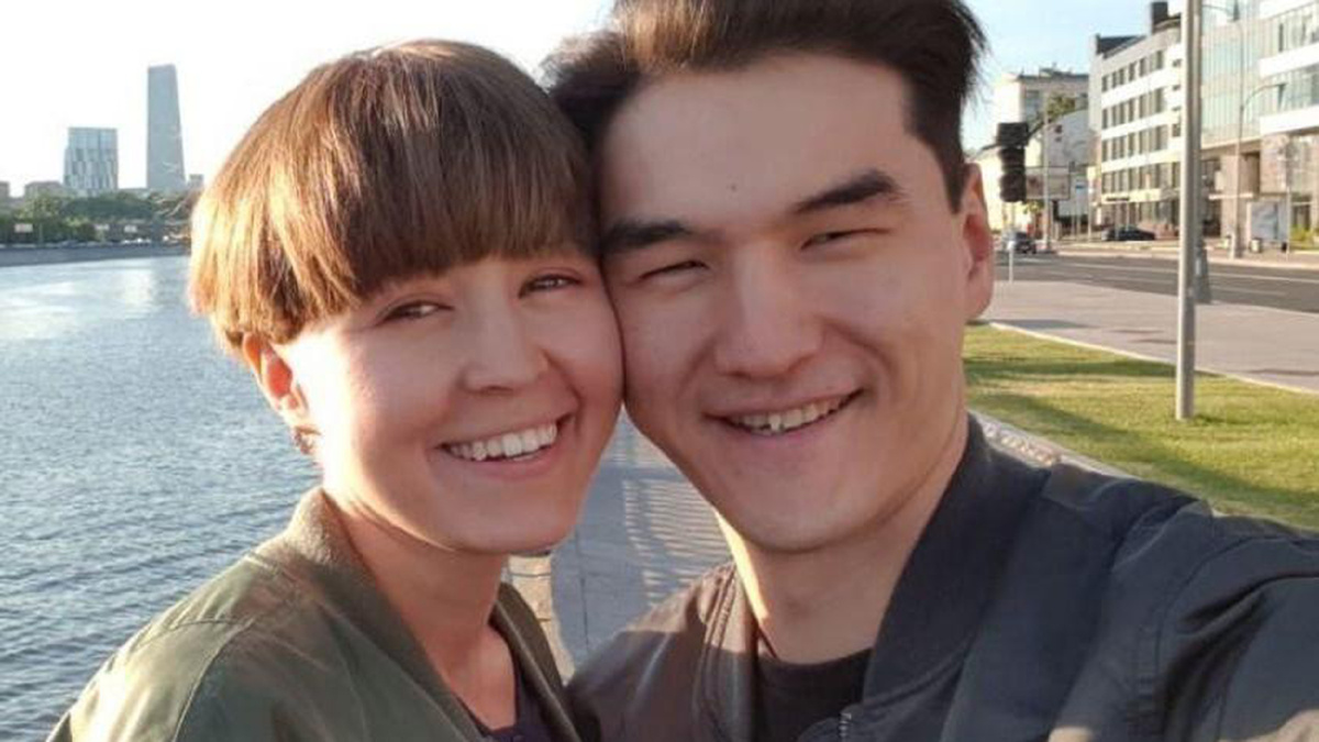 Нурлан Сабуров с женой Дианой. Фото: соцсети