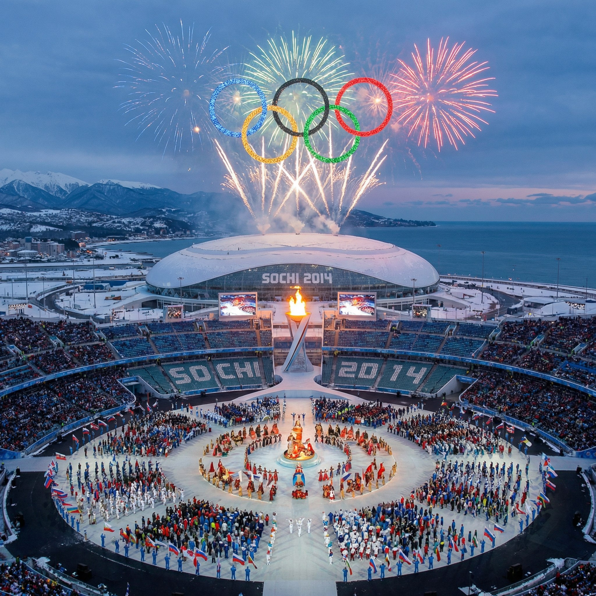 Сгенерировано ИИ. Кстати, стадион даже похож.