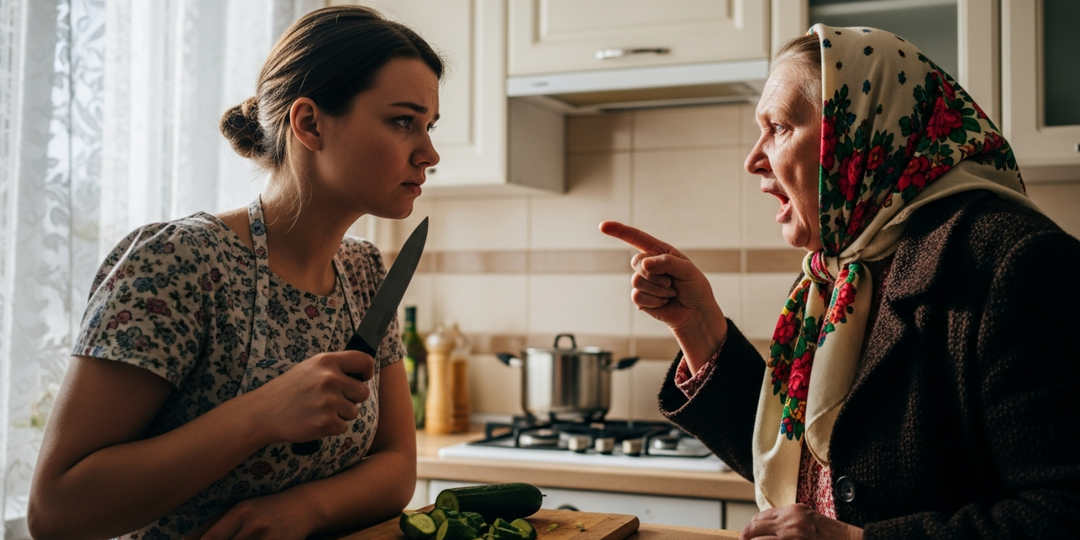 — Я в полицию позвоню. Засужу! — кричала свекровь с крыльца. А через месяц стояла там же, но с букетом и извинениями