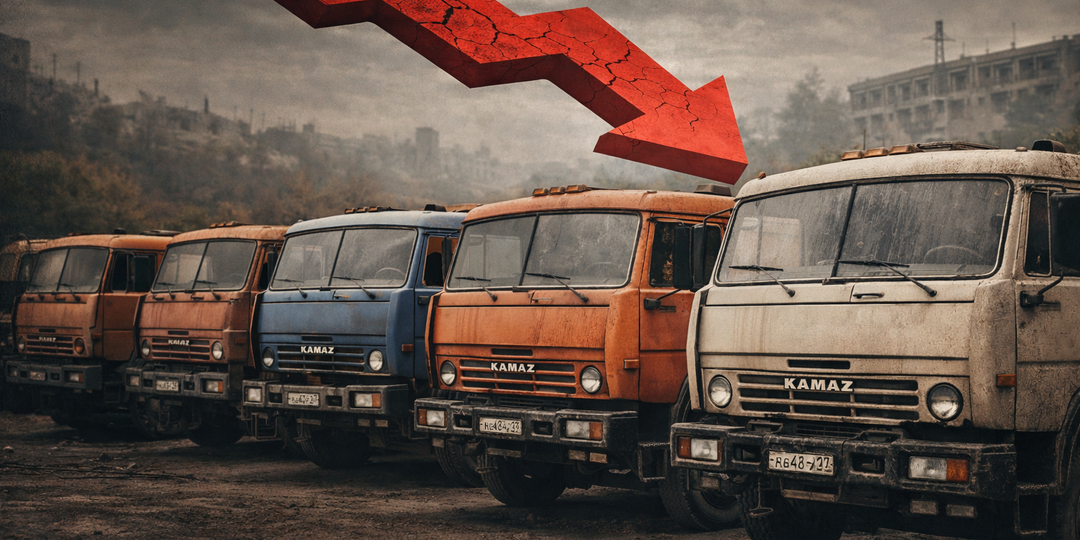 Минус 37 миллиардов: как в России исчезает рынок тяжёлых грузовиков