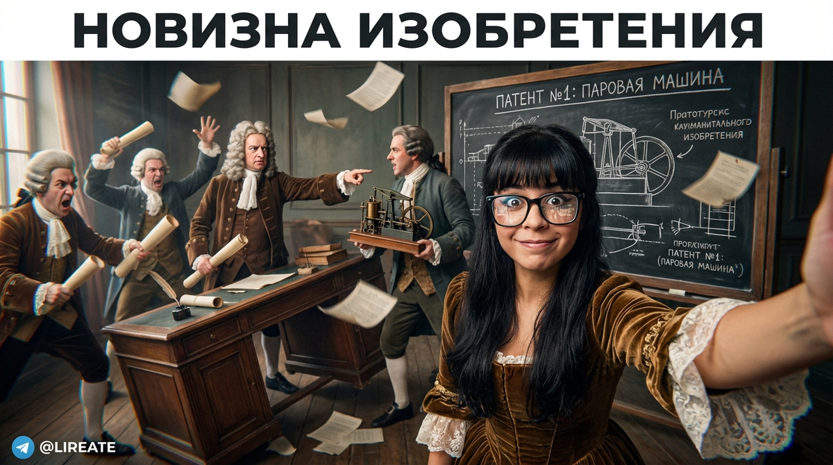    Изобретения и их новизна в контексте патентования Лирейт