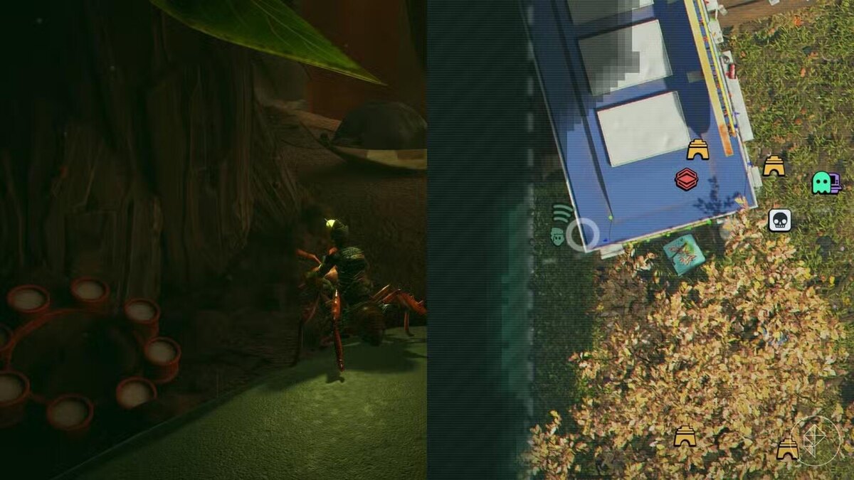    Местоположение сгустков пороха в Grounded 2 luchshie-igry.ru