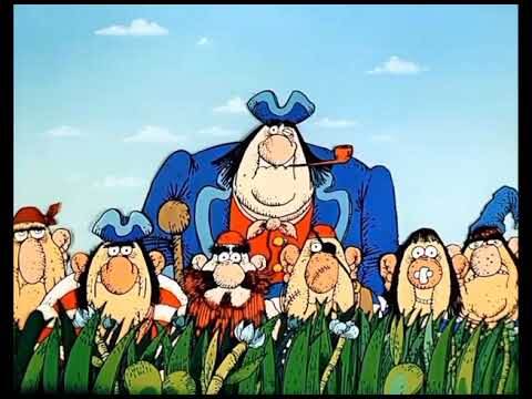 Кадр из м/ф «Остров сокровищ» 1988г.