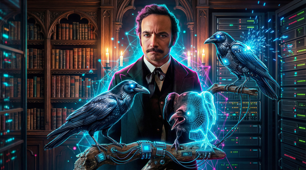 Прототип моего ИИ-ассистента - это По из сериала "Видоизмененный углерод"