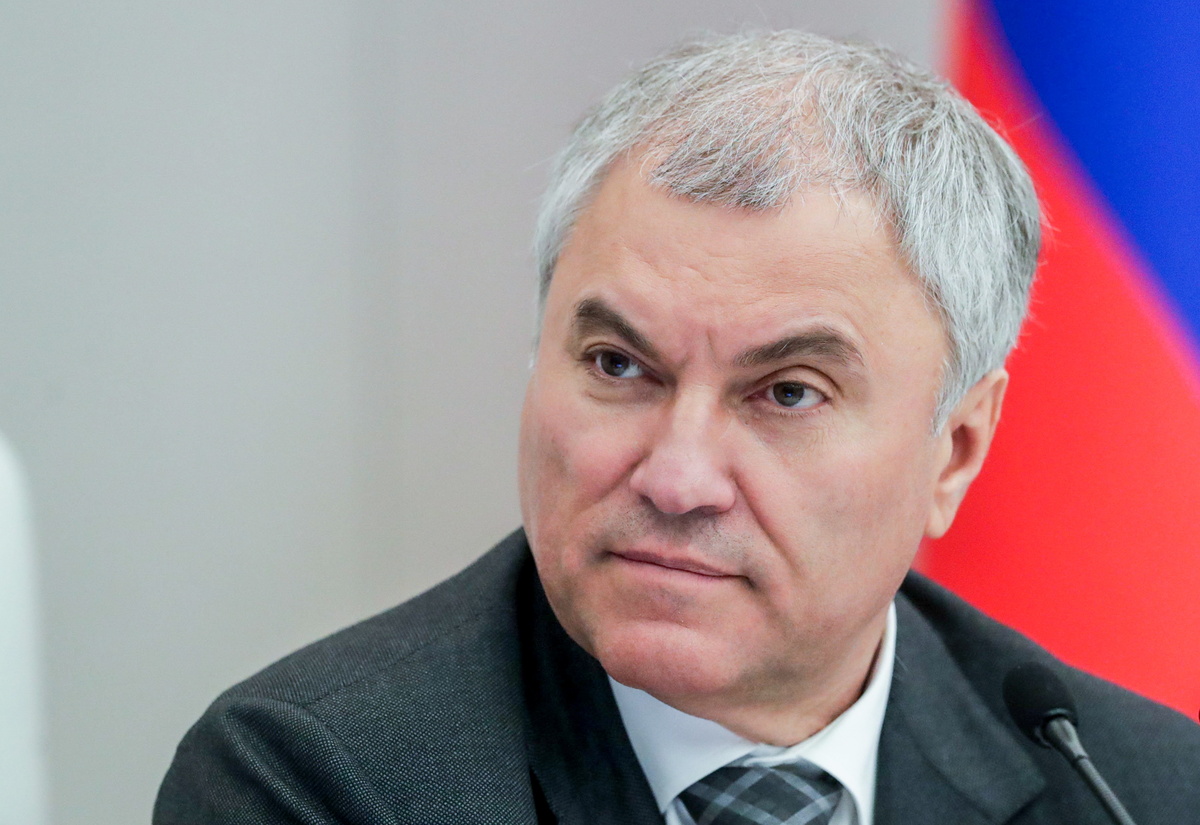    Спикер Госдумы РФ Вячеслав Володин  Марат Абулхатин/ТАСС
