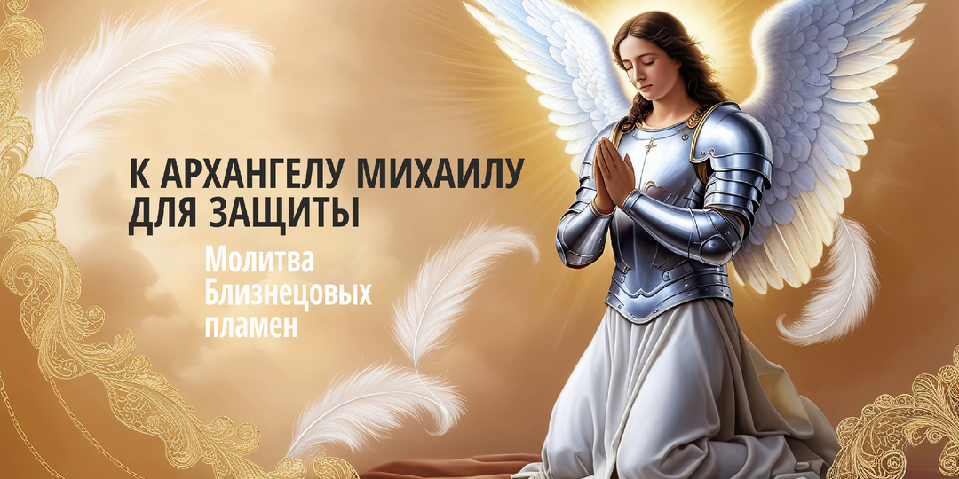 Молитва к Архангелу Михаилу для защиты Близнецовых пламен