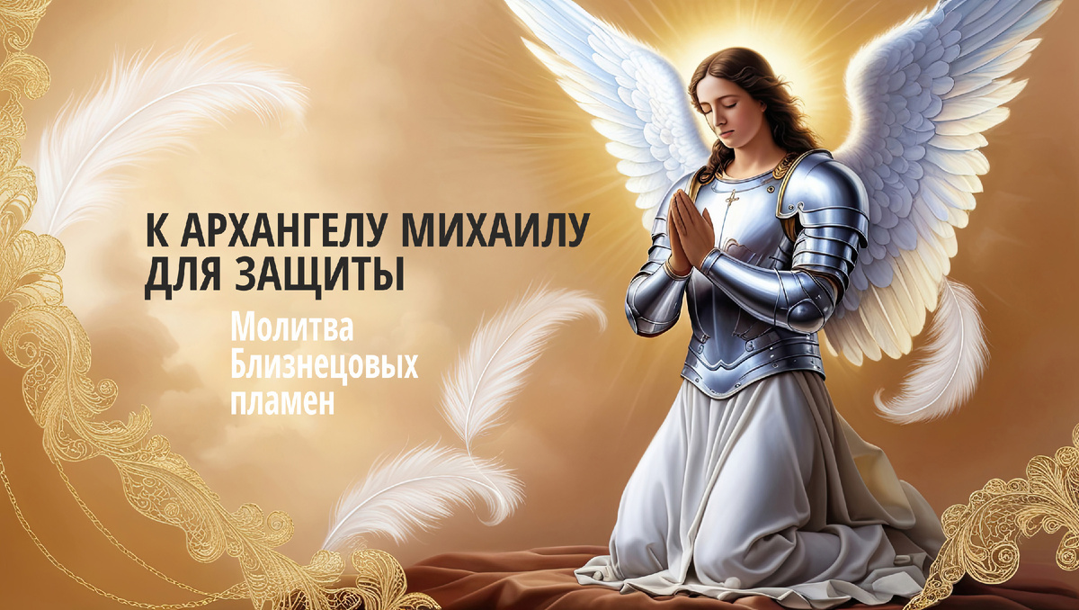Молитва к Архангелу Михаилу для защиты Близнецовых пламен