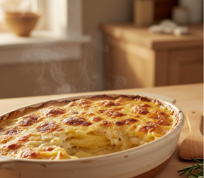 Картофельный гратен