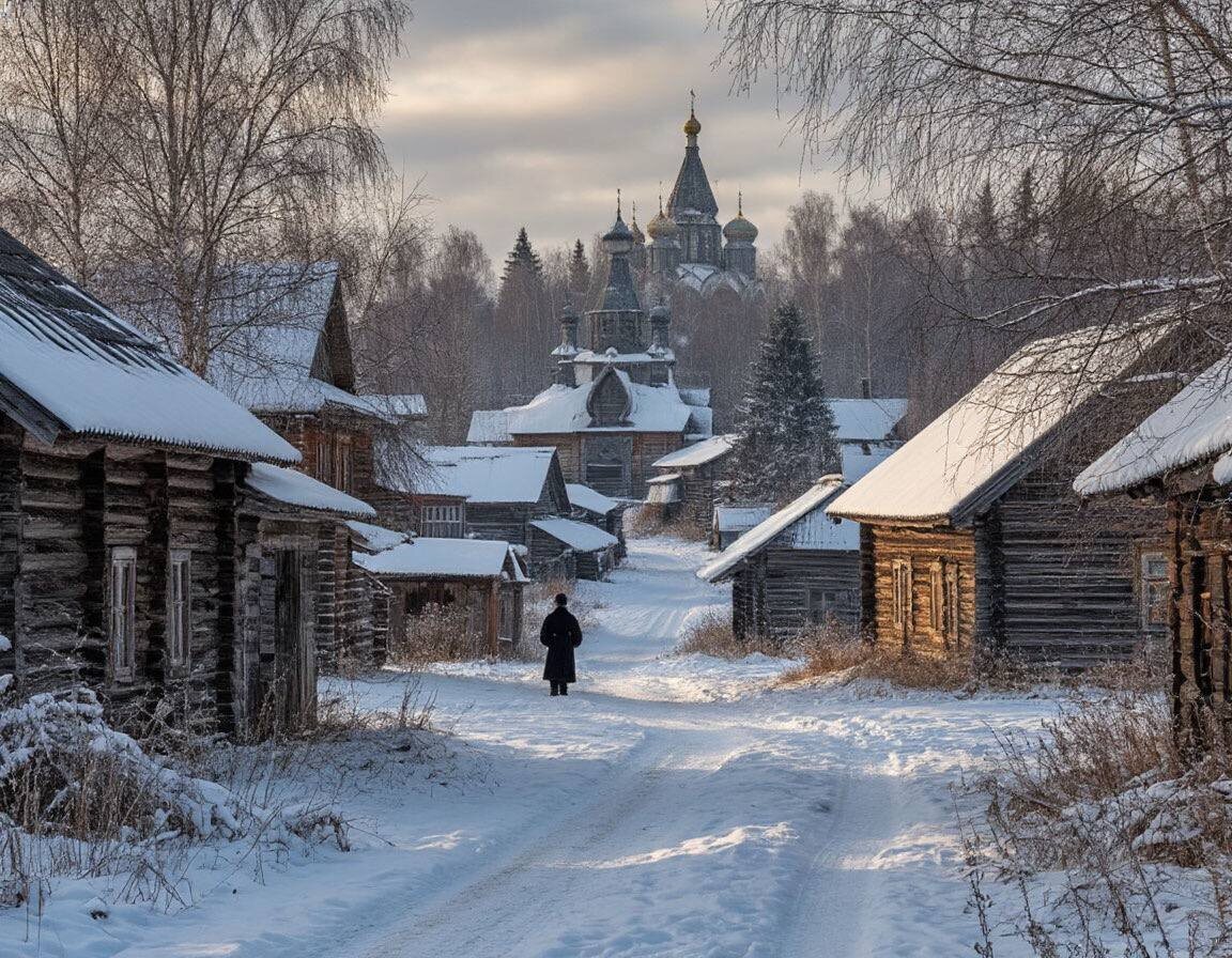 Русская деревня