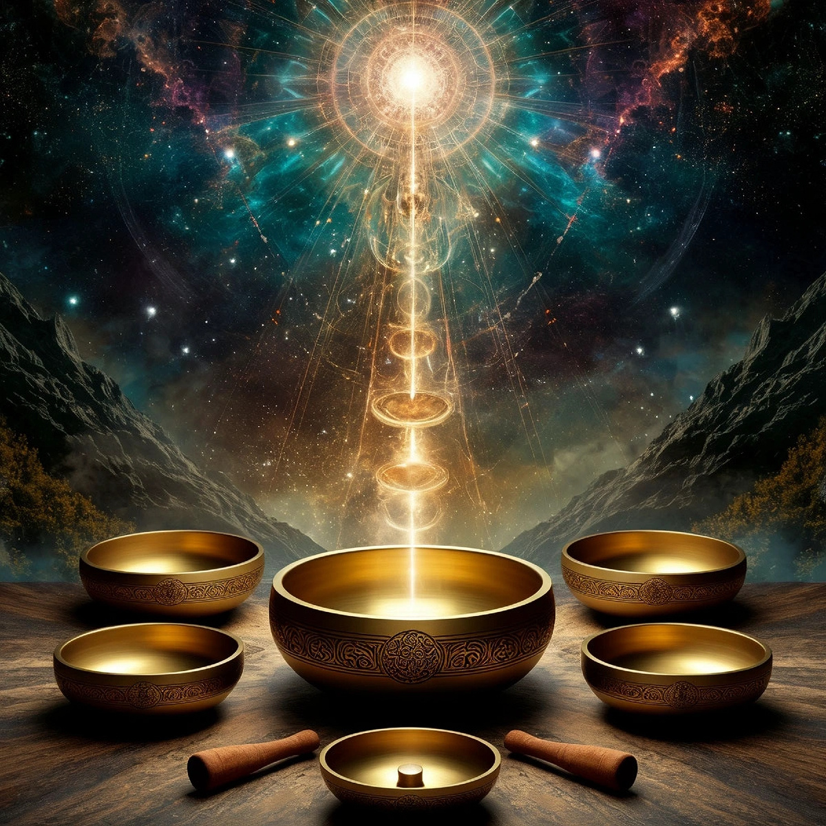 Иные измерения с вибрациями поющих чаш