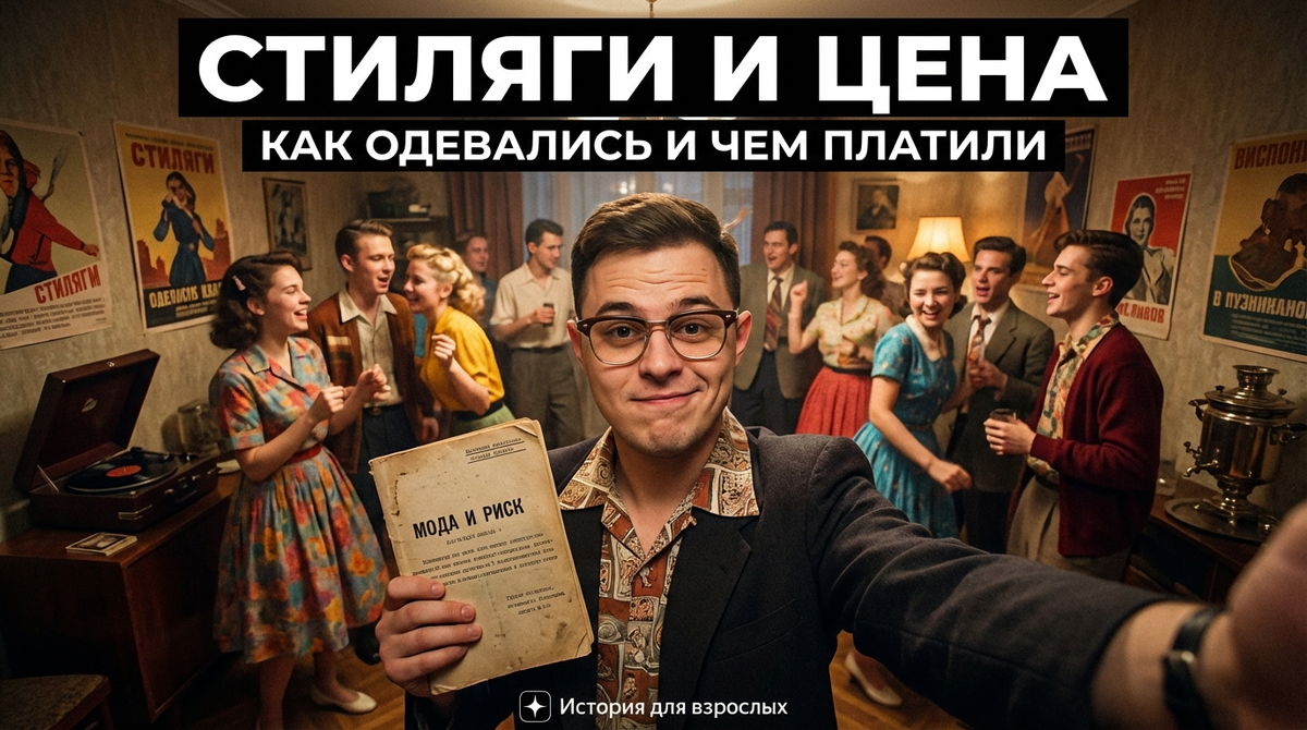 Стиляги в ярких костюмах — символ отчаянной моды 60-х годов. 