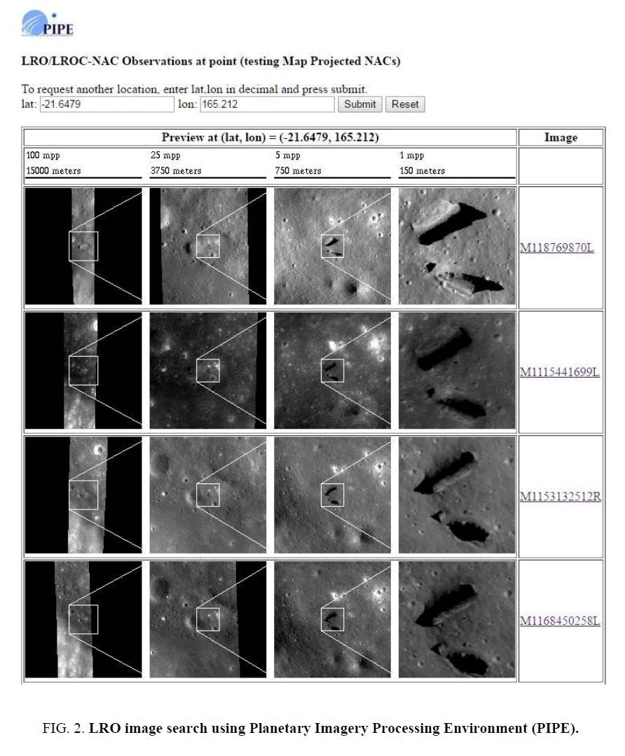 Подробности того, что было найдено в кратере Парацельс С. Предоставлено: М.Дж. Карлотто и др.