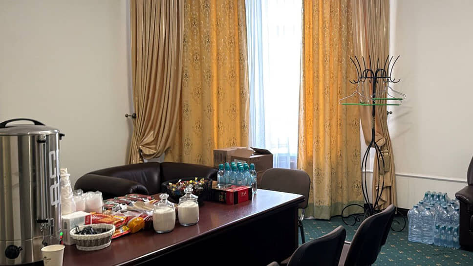 Внутри одного из пунктов обогрева в Белгороде .📷Фото: Telegram-канал губернатора Белгородской области Вячеслава Гладкова