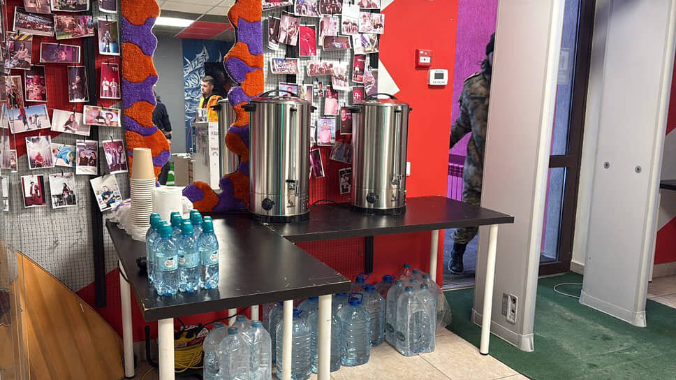 Внутри одного из пунктов обогрева в Белгороде.📷Фото: Telegram-канал губернатора Белгородской области Вячеслава Гладкова