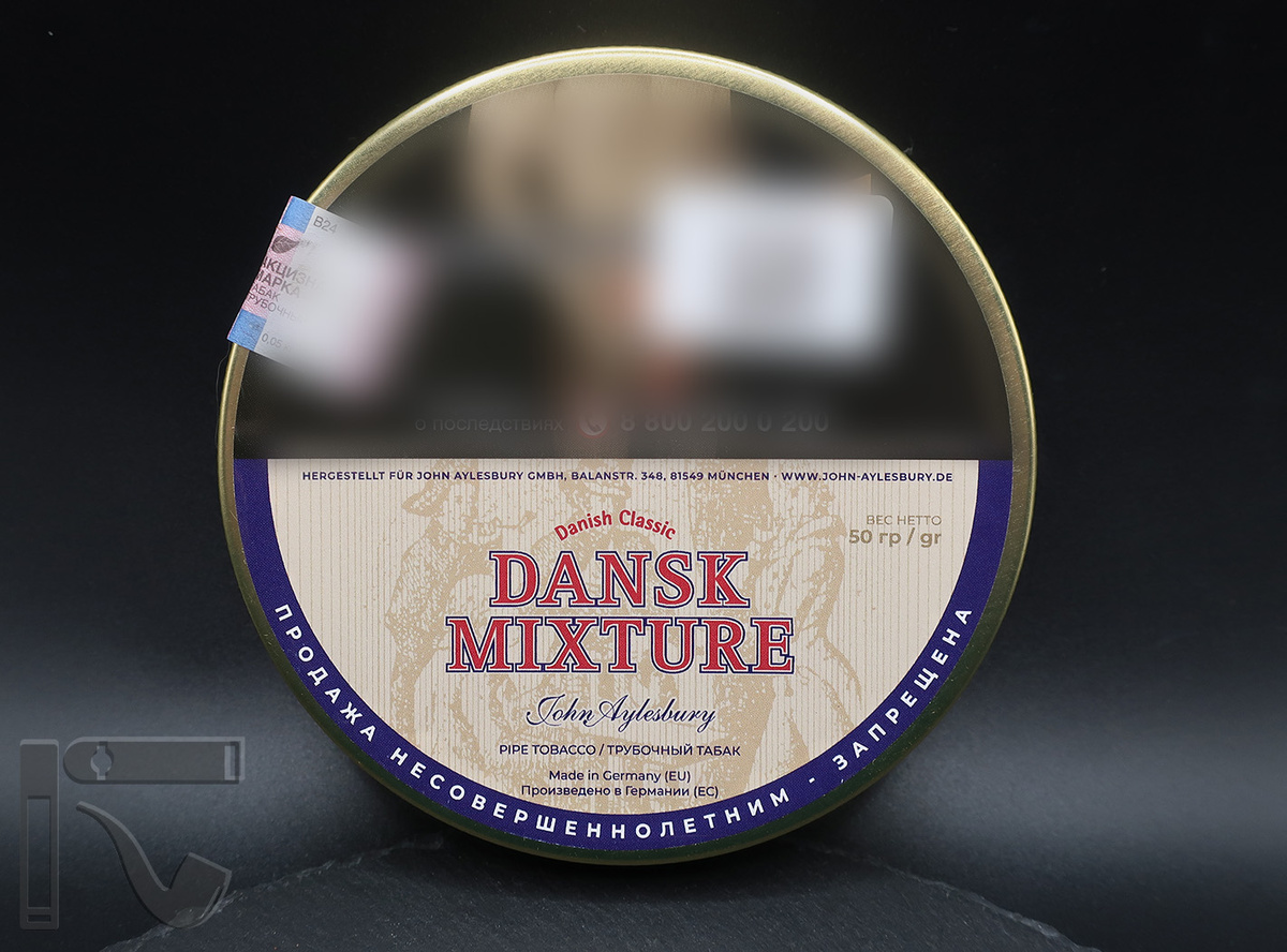 Трубочный табак John Aylesbury Dansk Mixture. Фото:©канал "Уголок Курильщика"