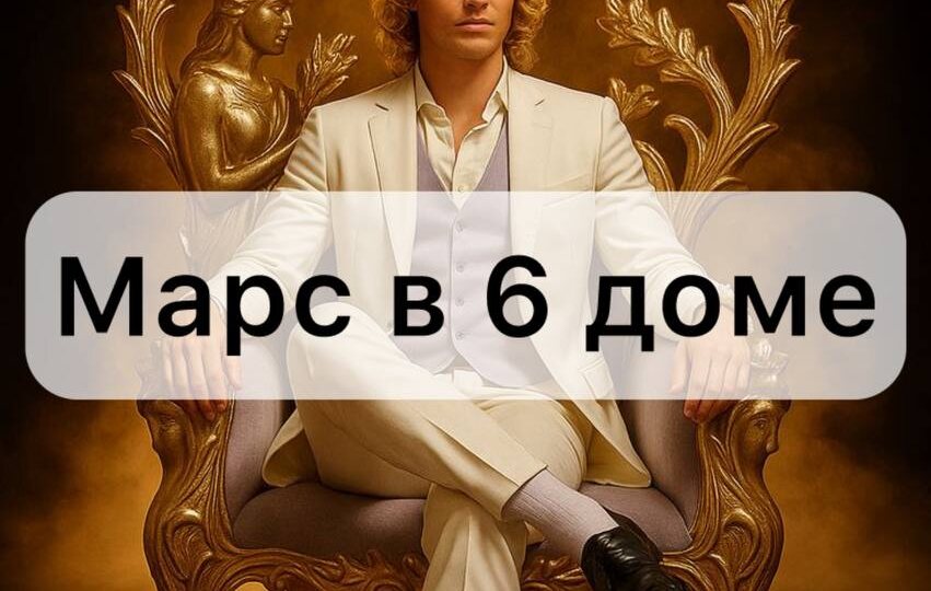 Марс в 6 доме
