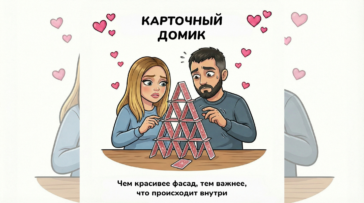 Если их идеальный дворец оказался карточным домиком, то что говорить о наших скромных семейных постройках?