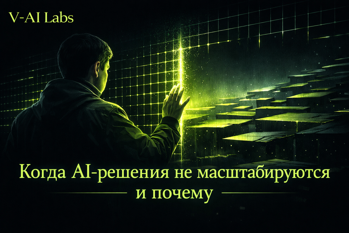    Почему одни AI-проекты растут вместе с бизнесом, а другие ломаются при первых 50 клиентах