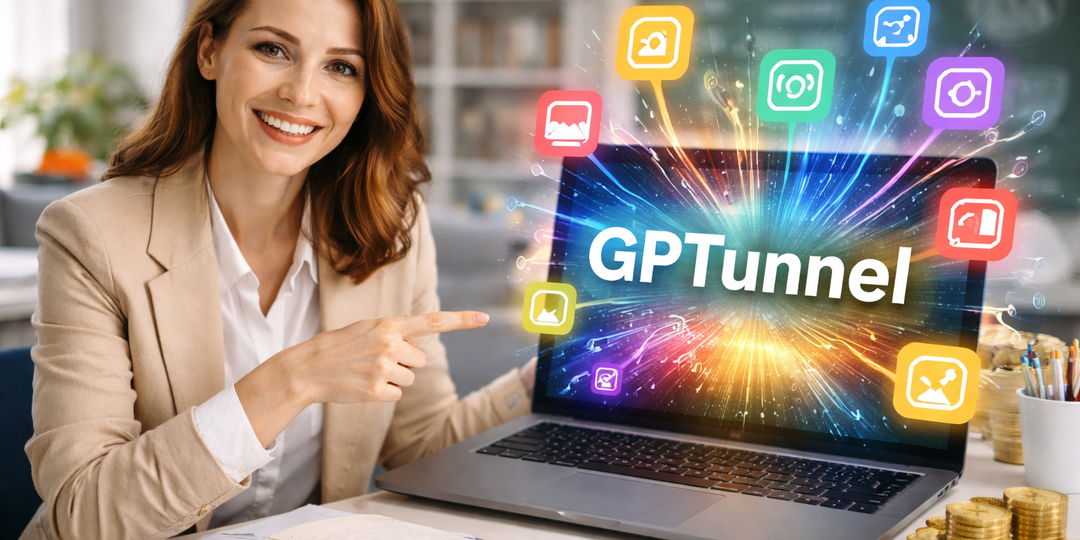 GPTunnel: единый доступ к десяткам нейросетей для учителя