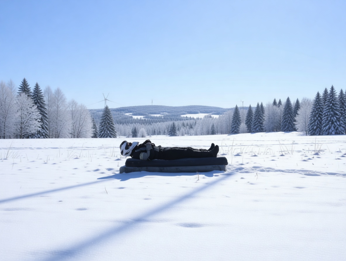 Великая путешественница Мазур Т.Е умирает от скуки . Холст, масло,сарказм  2026г