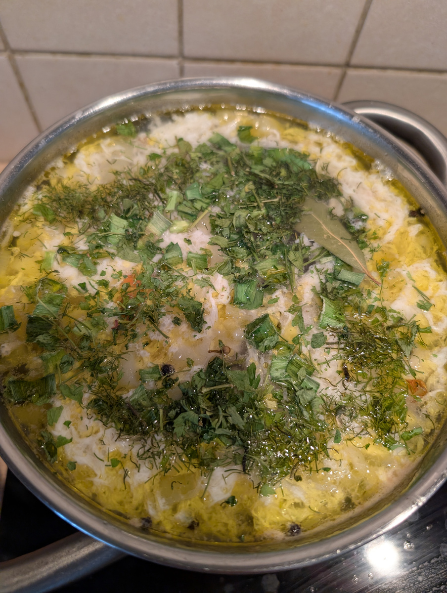 Уха из судака 