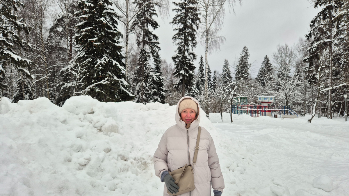 Зима нынче снежна и морозная