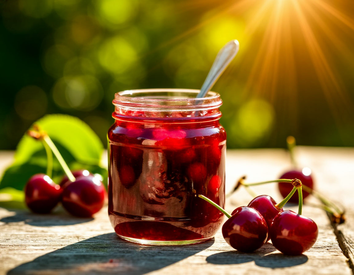 Вишнёвое варенье по верии *Шедеврум