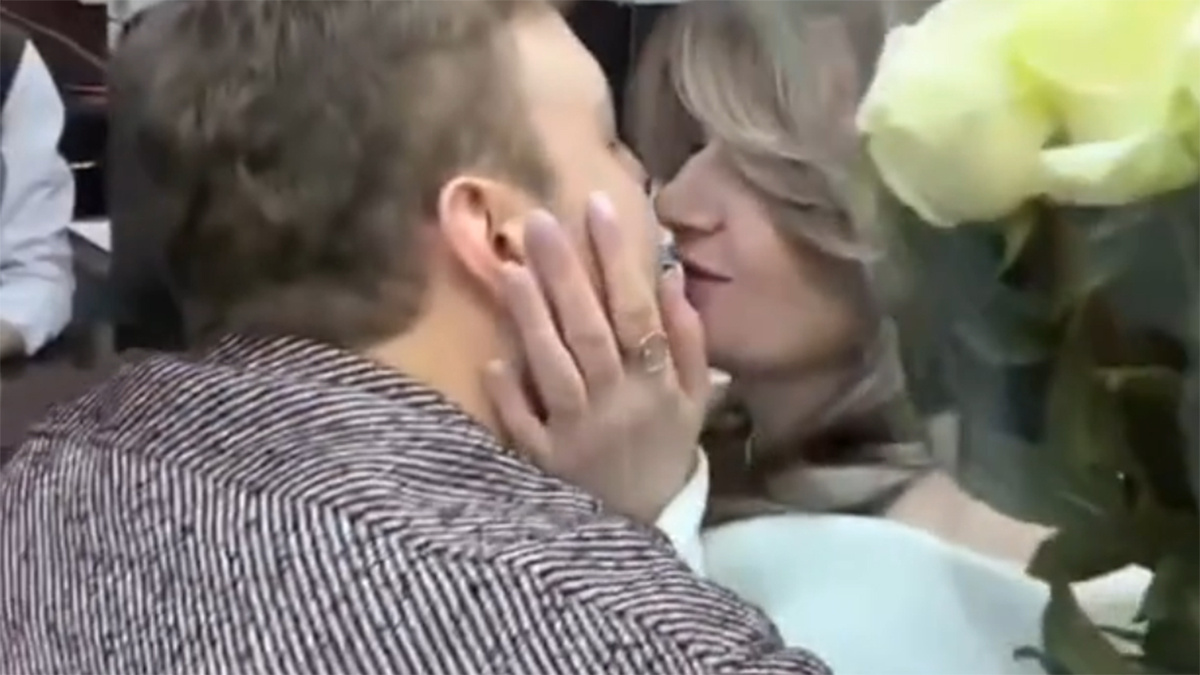 Сын Яны Поплавской и его жена. Фото: соцсети